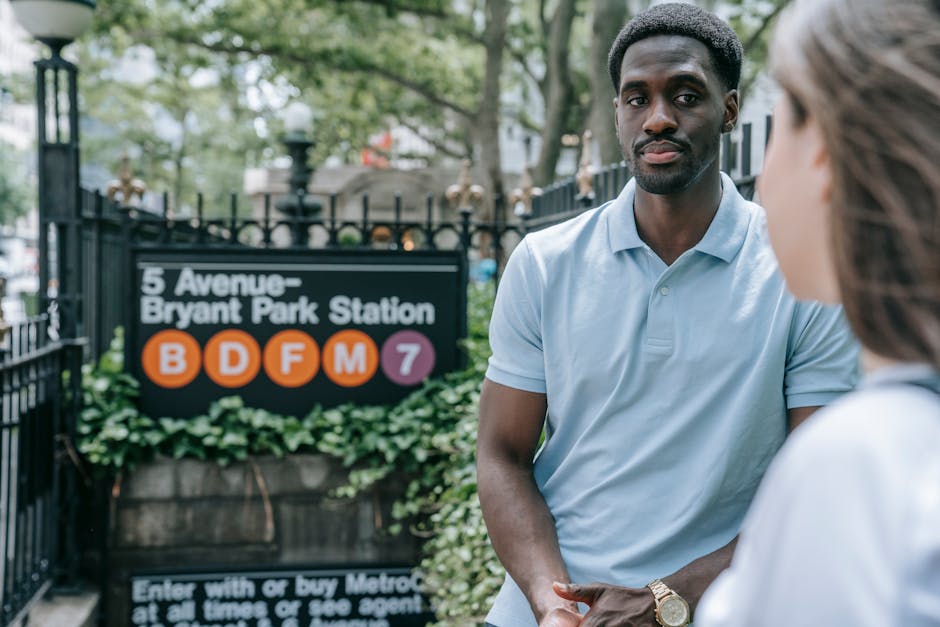 Urban banking professionals in New York