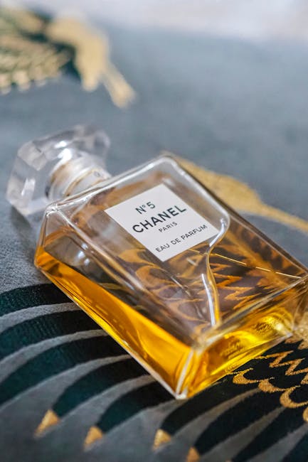 Luxury perfume bottle